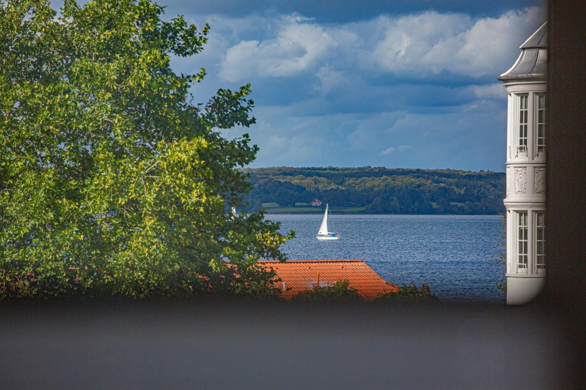 Meerblick-Am Strand, Im Kurpark! Glücksburg Kültér fotó