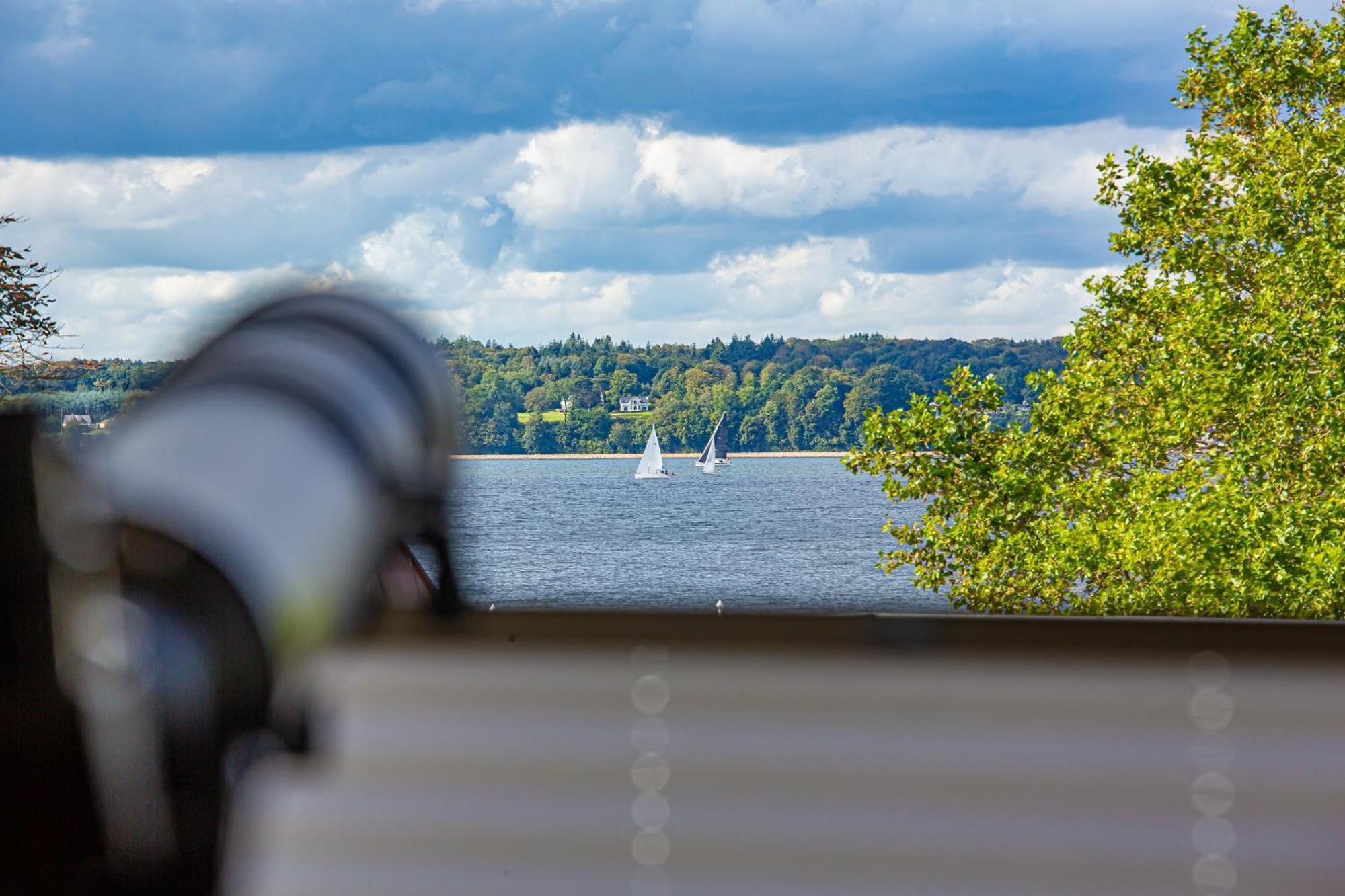 Meerblick-Am Strand, Im Kurpark! Glücksburg Kültér fotó